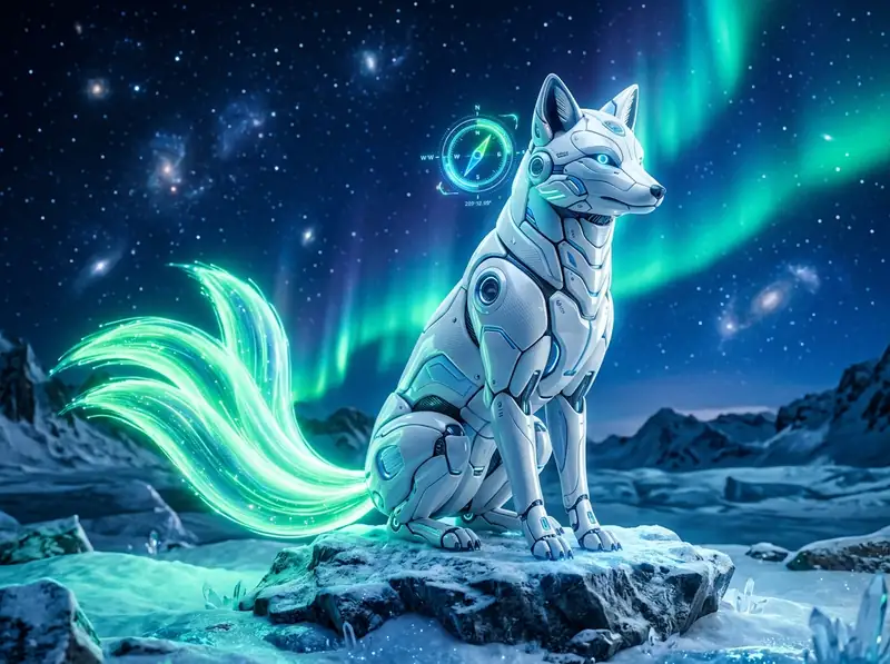 Nova the Robotic Arctic Fox